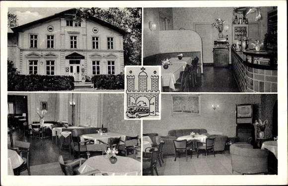 Ansichtkaart Hamburg Wandsbek Volksdorf, Hotel Stadt Hamburg