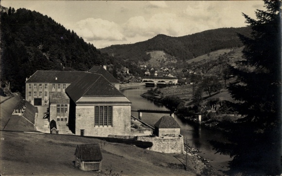 Ak Forbach im Schwarzwald, Teilansicht
