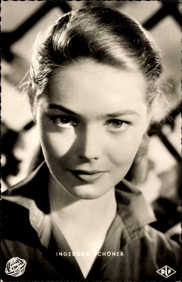 Postcard Actress Ingeborg Schöner, Portrait, The First Day of Spring