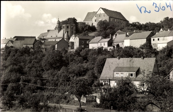 Postcard Hohensolms Hohenahr Lahn Dill district, Protestant youth hostel