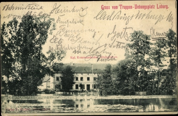 PC Loburg Möckern in Saxony Anhalt, troops training ground, Royal. Commandership Altengrabow