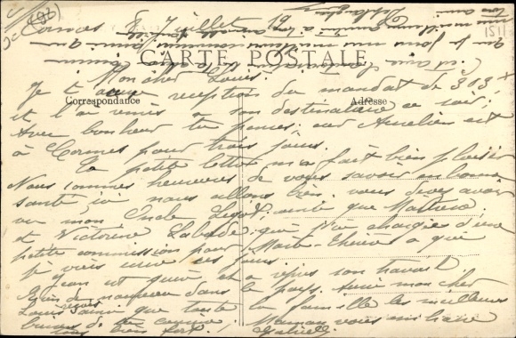 Postcard Châtenay Hauts de Seine, La Roseraie