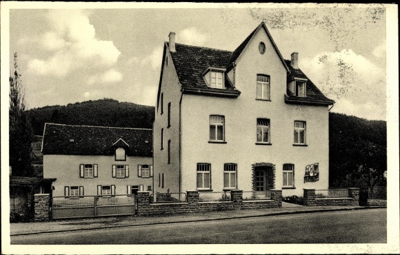 Postcard Antweiler an der Ahr, school camp in Duisburg, exterior view