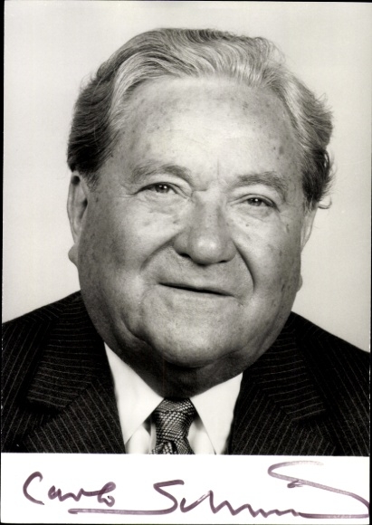 Photo Carlo Schmid, SPD politician