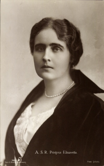 Postcard ASR Printesa Elisaveta, Princess Elisabeth, portrait