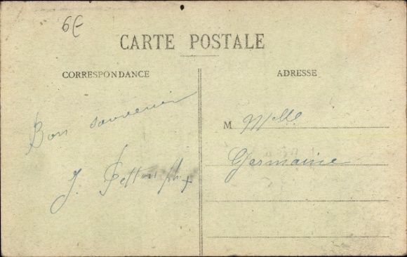 Postcard Plougonvelin Finistère, Pointe de Saint Mathieu, Le Sémaphore