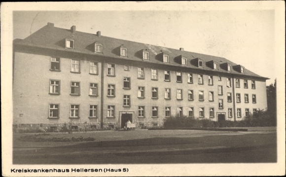 Ak Hellersen Lüdenscheid in Nordrhein Westfalen, Kreiskrankenhaus, Haus 5
