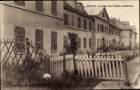 Ak Drove Kreuzau in de Eifel, paviljoen van de militaire families