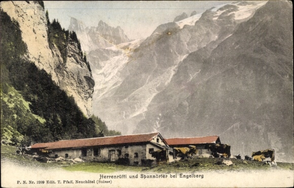 KP Engelberg Canton Obwalden Szwajcaria, Herrenrütti, Spannörter
