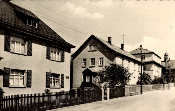 Postcard Weischlitz in Vogtland, Rosa-Luxemburg-Strasse