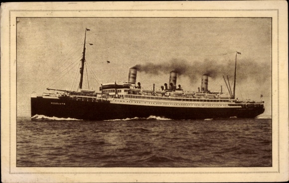 Ak Dampfer, Dampfschip SS Resolute, USL