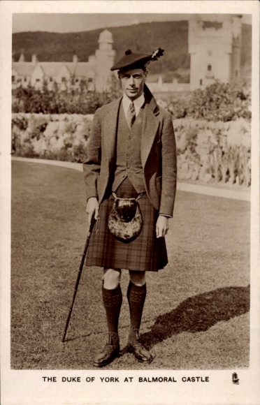 PC Duke of York, George VI, Balmoral Castle