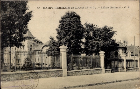 Ak Saint Germain en Laye Yvelines, Ecole Normale