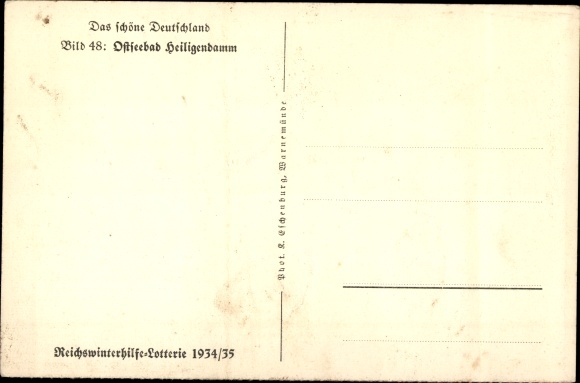 Postcard Seebad Heiligendamm Bad Doberan, shore area, beautiful Germany, image 48