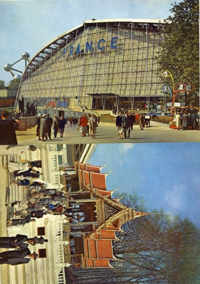 10 Ak, Exposition Universelle et Internationale de Bruxelles 1958