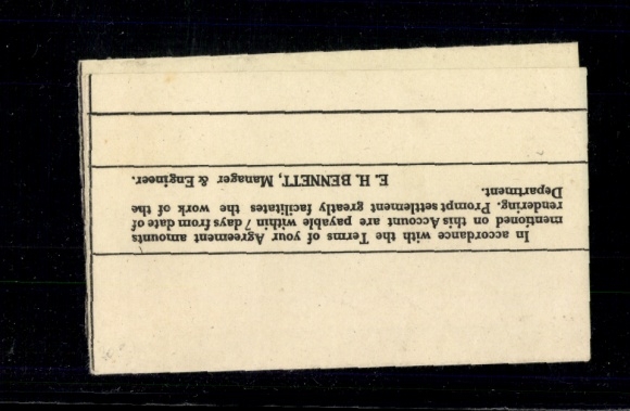 Occupation area Channel Islands WW2, Guernsey, 2 on wrapper, late date 19.02.1945