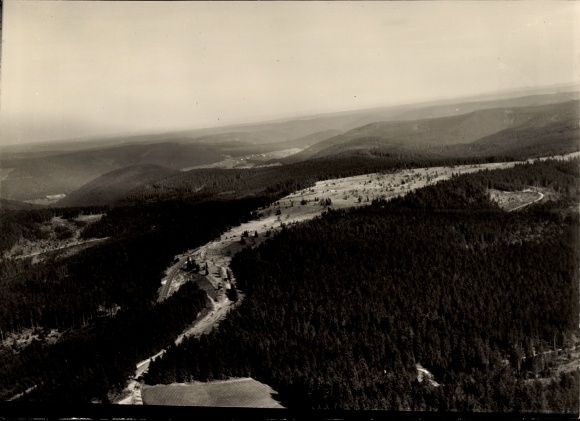 Photo Refuge Bad Peterstal Griesbach in the Black Forest, aerial photography, raised bog