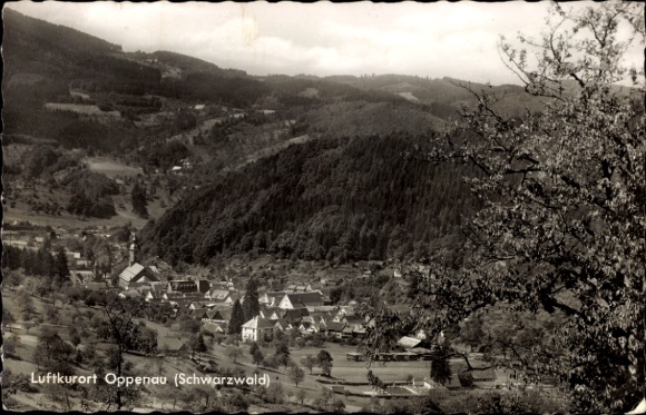 Ak Oppenau im Schwarzwald, Gesamtansicht