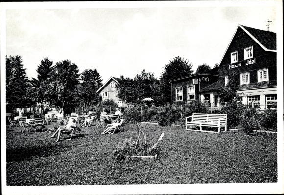 Postcard Hübender Wiehl in the Oberberg district, Haus Idel