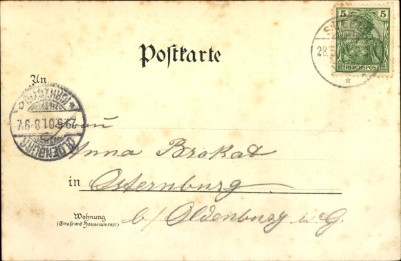 Postcard Staufenberg in Lower Saxony, inn Lutterberger height