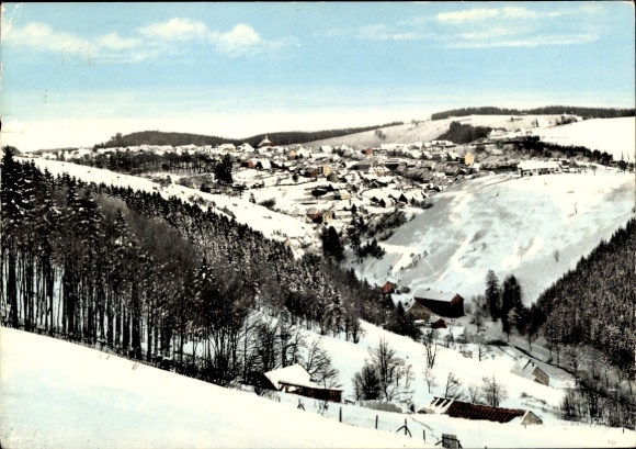 KP Sankt Andreasberg Braunlage w Górnym Harzu, widok ogólny, zima