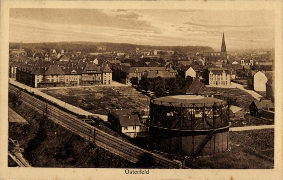 Ak Osterfeld Oberhausen im Ruhrgebiet Westfalen, Panorama