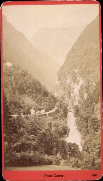 CdV Salzburg, Pass Lueg, landscape