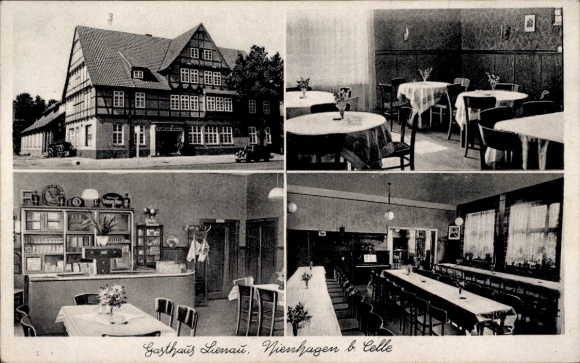 Postcard Nienhagen in Lower Saxony, Gasthaus Lienau