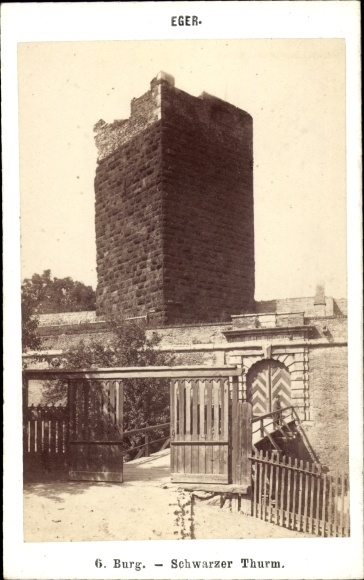 CdV Cheb Eger Region Karlsbad, Schwarzer Turm