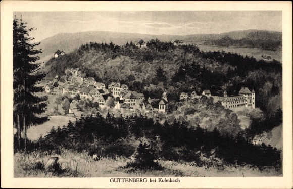 KP Guttenberg w Lesie Frankońskim, widok ogólny