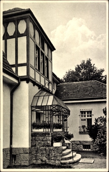 Ak Crosta Großdubrau in Sachsen, Crosta Lomske, NSV Müttererholungsheim Heidehof
