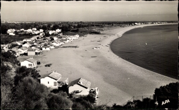 Postcard Argelès sur Mer Pyrénées Orientales, beach, long shot