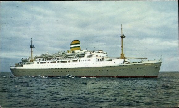 Picture steamship SS Maasdam, HAL