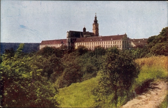 Postcard Altenburg in Lower Austria, Altenburg Abbey