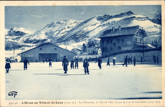 CPA Villard de Lans Isère, La patinoire