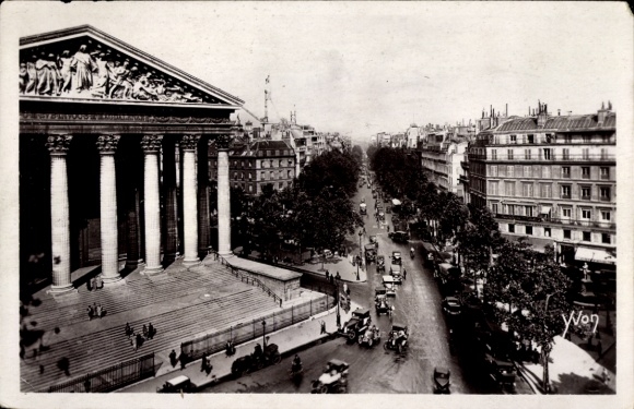 CPA Parijs VIII, Madeleine, Grands Boulevards