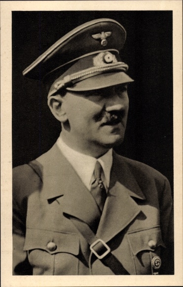 KP Führer i kanclerz Rzeszy Adolf Hitler, portret w mundurze