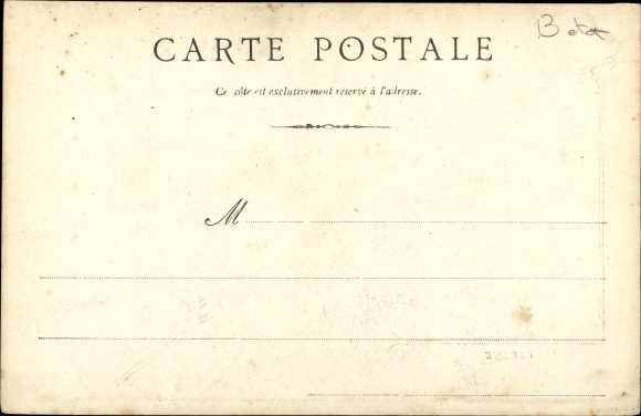 Postcard French painter and sculptor Jean Léon Gérôme, portrait