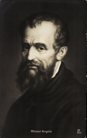 Malarz KP Michelangelo, portret