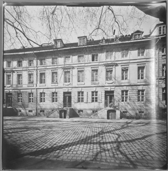 Photo Potsdam, 1912, Albrecht Meydenbauer, Waisenstraße 43-45, house facade, silver gelatine