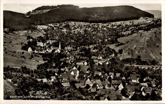 Ak Ebringen Baden Württemberg, Fliegeraufnahme