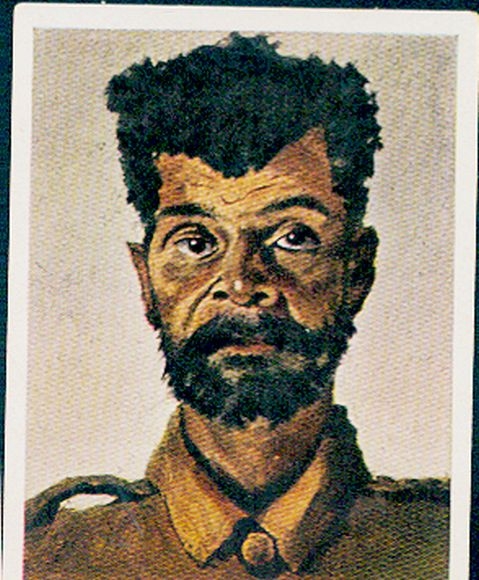 Collective Card The World War Appendix: Our Opponents No. 263 Australian Aborigines, ANZACS