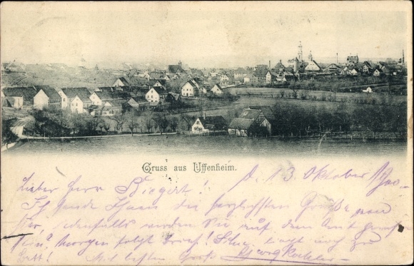 PC Uffenheim in Middle Franconia, general view
