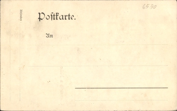 Postcard Oberstein an der Nahe, partial view