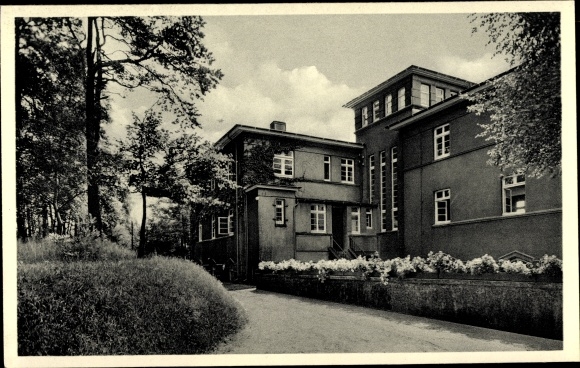 Postcard Streek Sandkrug Hatten in Oldenburg, children&#39;s home