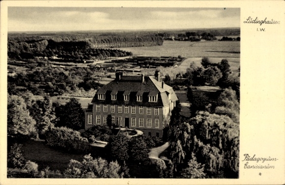 Postcard Lüdinghausen in Münsterland Westphalia, Pädagogium Canisianum