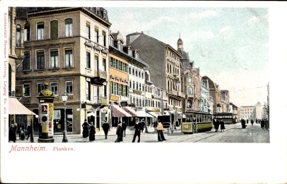 Mannheim branch in Baden, Planken