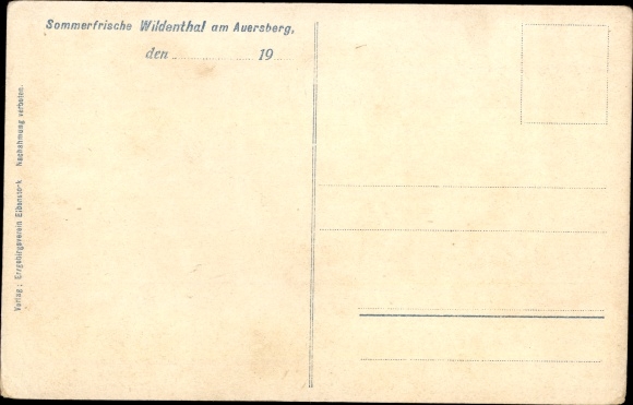 PC Wildenthal Eibenstock in the Erzgebirge, Dr. Delitsch monument, total view