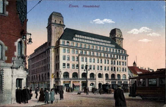 Ak Essen im Ruhrgebiet, Handelshof