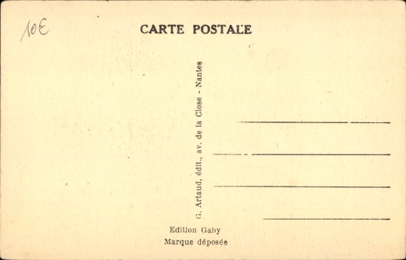Postcard Locronan Finistère, Vieux Bragou-Braz, Wells